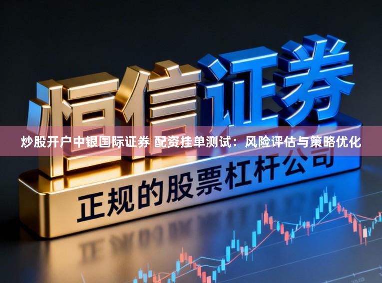 炒股开户中银国际证券 配资挂单测试：风险评估与策略优化