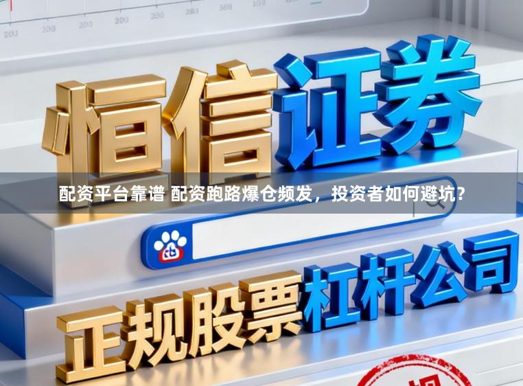 配资平台靠谱 配资跑路爆仓频发，投资者如何避坑？