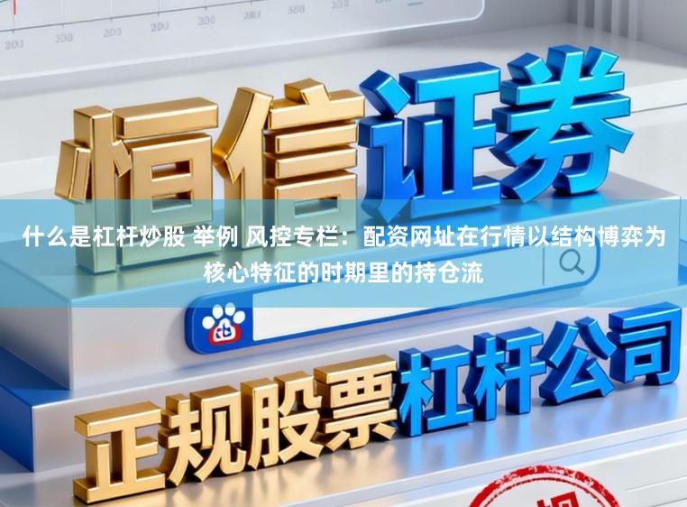 什么是杠杆炒股 举例 风控专栏：配资网址在行情以结构博弈为核心特征的时期里的持仓流